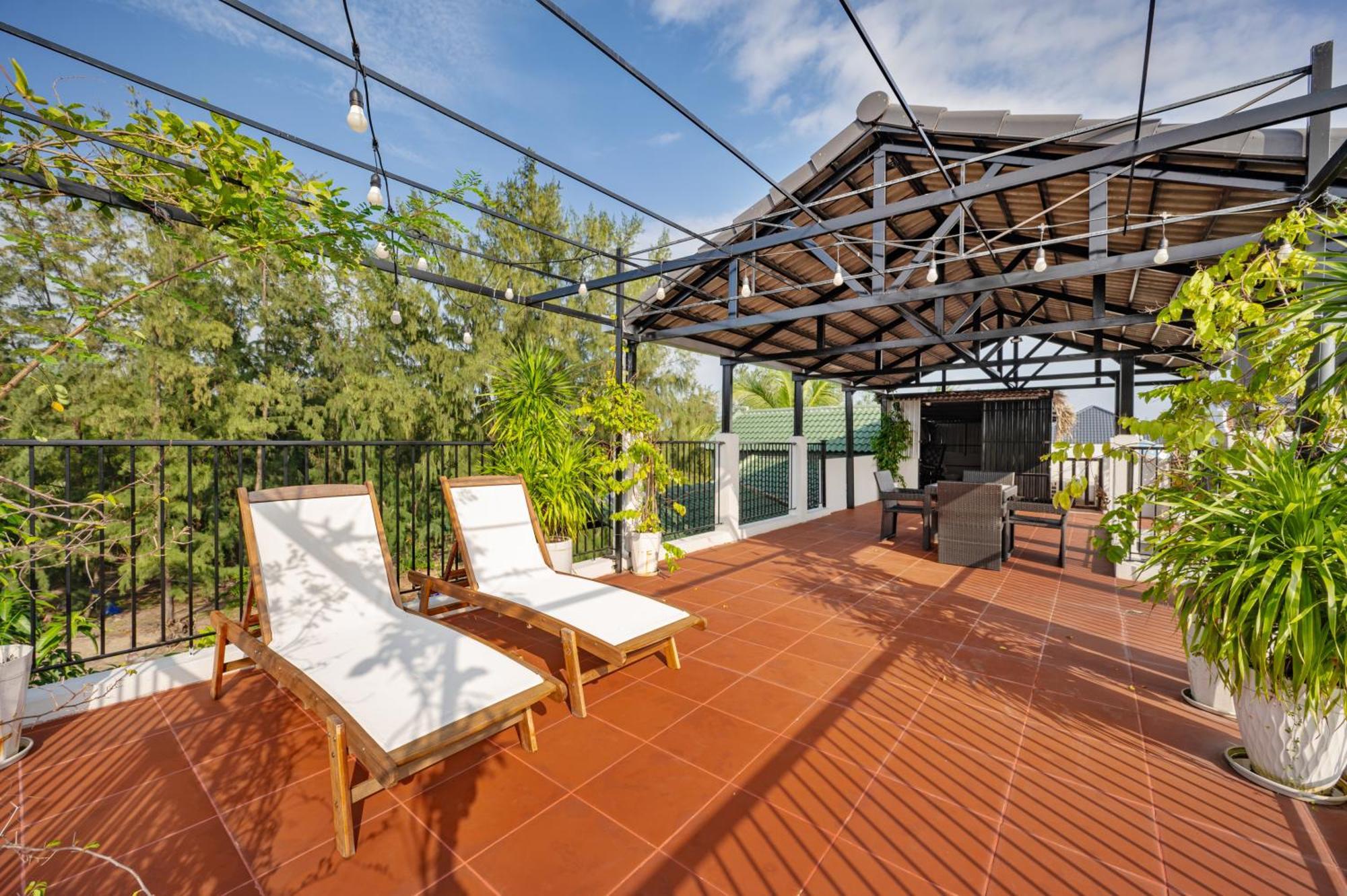 Beach Forest Villa, An Bang, Hoi An Private Villa Bagian luar foto