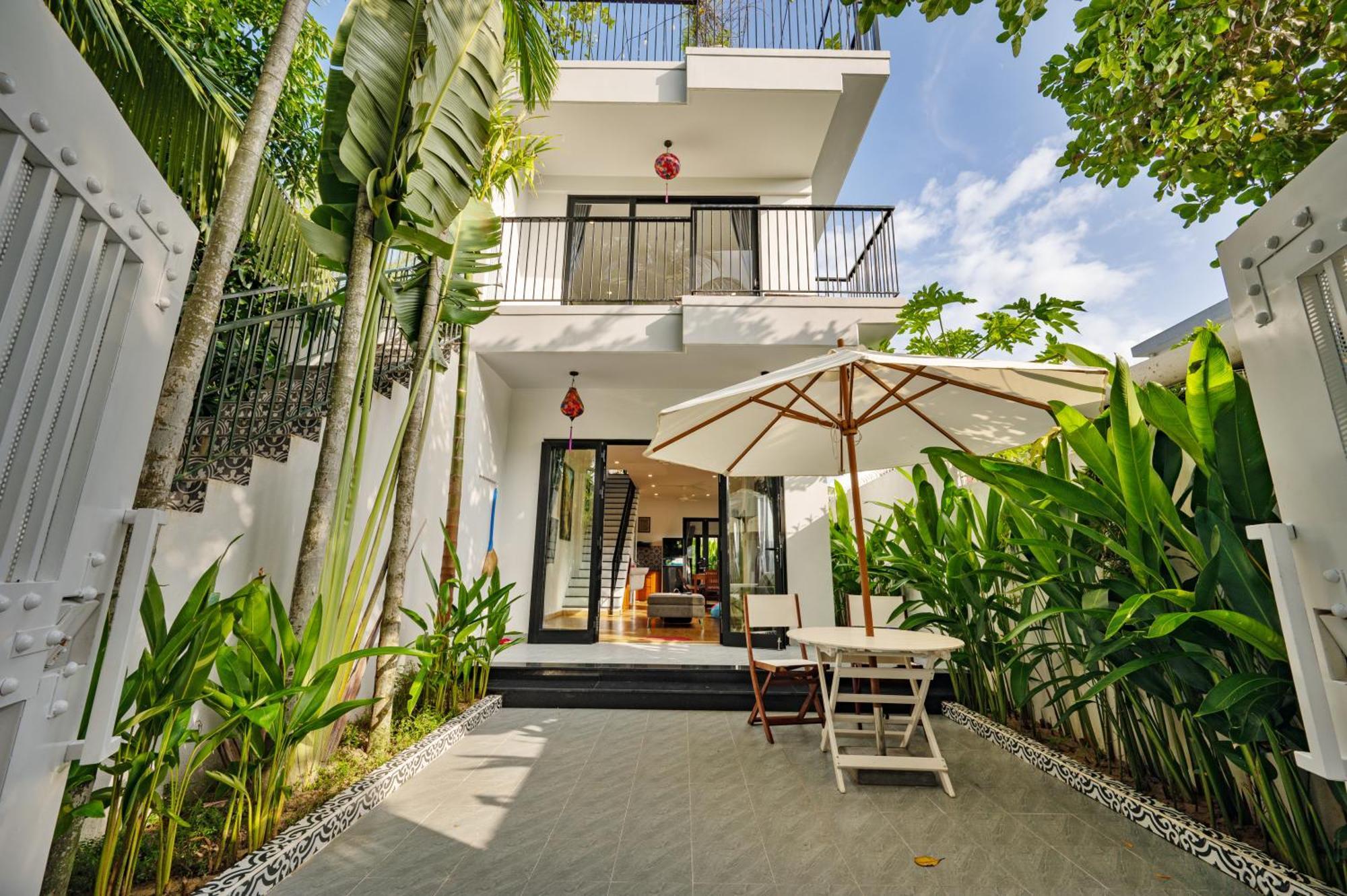 Beach Forest Villa, An Bang, Hoi An Private Villa Bagian luar foto